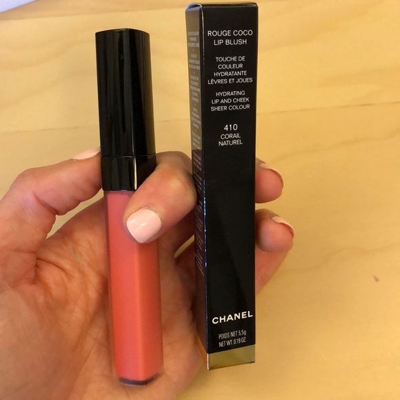 Brand New Chanel Rouge Coco Lip Blush In Coral Nwt